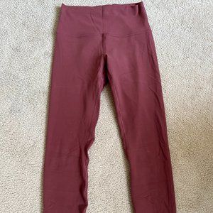 Lululemon Align Leggings 25" Rare Colour Size 6
